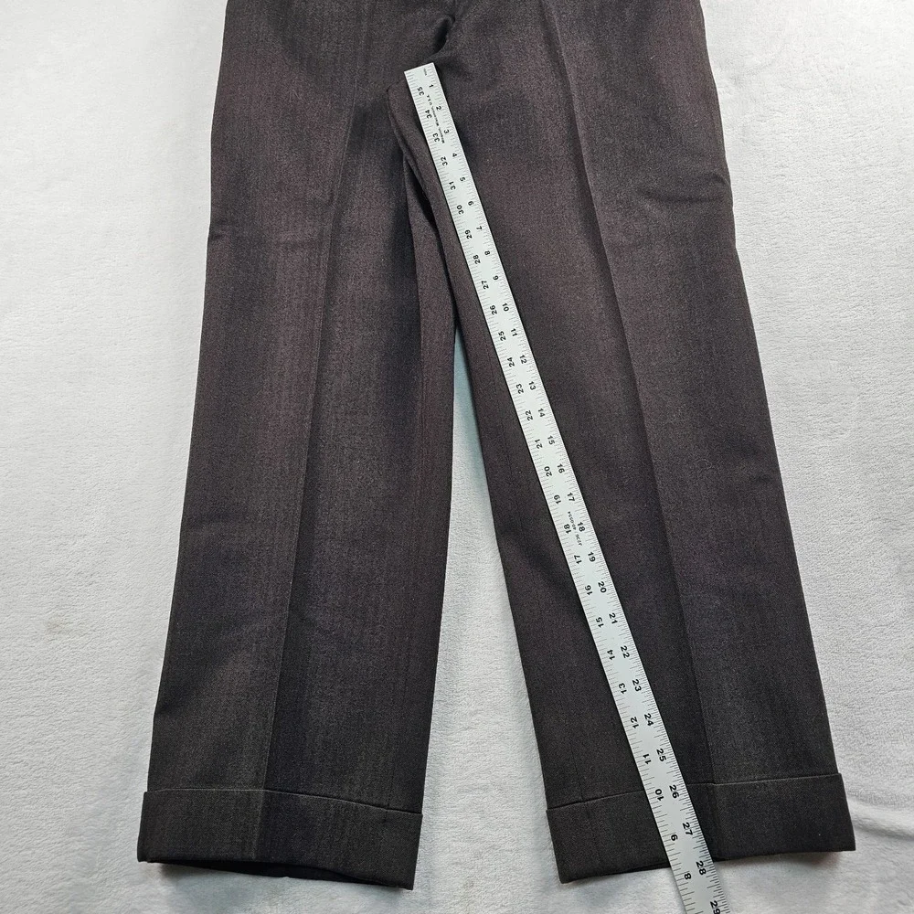 Vtg 80's Cable Car Clothiers Suit Men 40S 33x28 Herringbone Flannel Wool BESPOKE